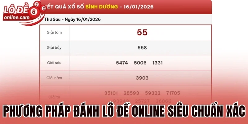 Phương pháp đánh lô đề online siêu chuẩn xác