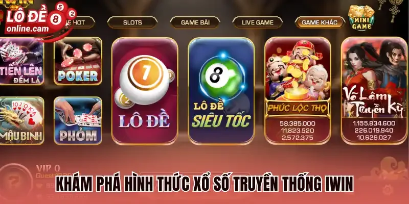 Khám phá hình thức xổ số truyền thống Iwin
